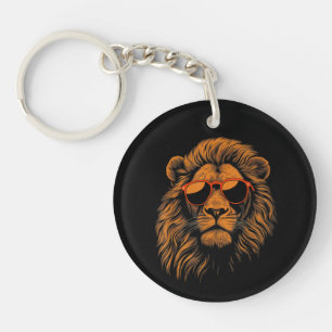 Porte-clefs Garçons Enfants Drôle Lion Animal