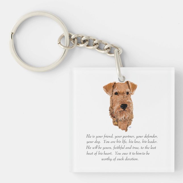 Porte-clefs Garde de Tervueren Mâle (Devant)
