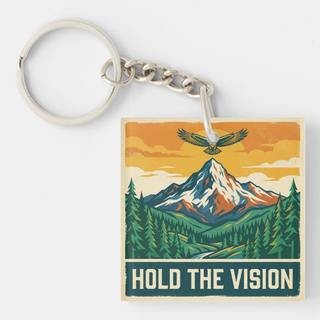 Porte-clefs Garder La Vision (Devant)