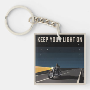 Porte-clefs Gardez Votre Lumière Allumée
