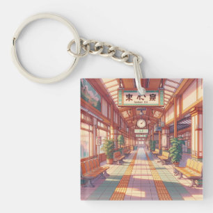 Porte-clefs Gare d'Anime Japon des années 90