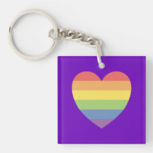 Gay pride Merch Rainbow Heart LGBTQ