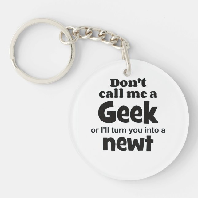 Porte-clefs Geek newt bf (Devant)