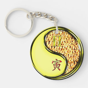 Porte-clefs Gemini et Tigre de Feu