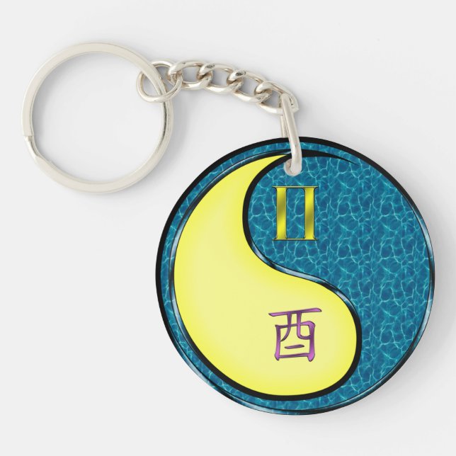 Porte-clefs Gemini & Water Roster (Devant)