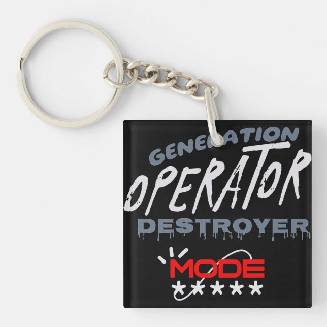 Porte-clefs Generation Operator Destroyer Mode (Devant)