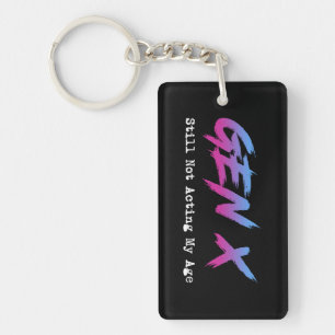 Porte-clefs Génération X - Toujours pas à mon âge