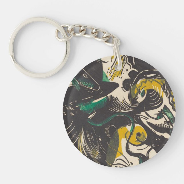 Porte-clefs Genèse II Schopfungsgeschichte II de Franz Marc | (Devant)