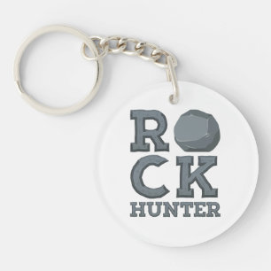 Porte-clefs Géologie Géologue Chasseur de Roches