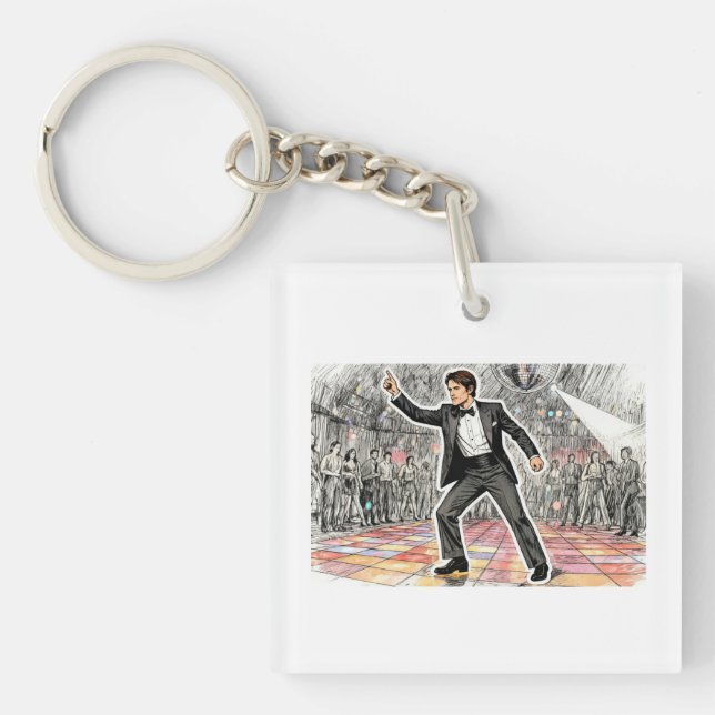 Porte-clefs George Hamilton (Resident evil outbreak) (Devant)