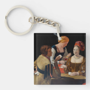 Porte-clefs Georges de la Tour - Cheat avec l'As des Diamants
