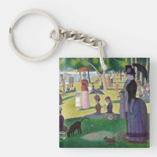 Porte-clefs Georges Seurat - Un dimanche sur La Grande Jatte