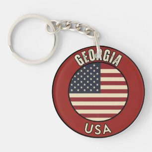 Porte-clefs Géorgie États-Unis d'Amérique