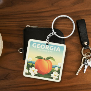 Porte-clefs Géorgie vintage