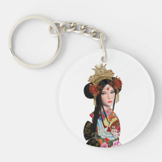 Porte-clefs Geysha