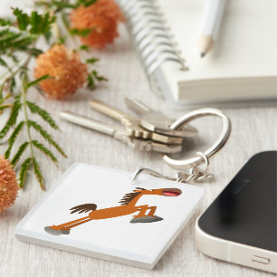 Porte-clefs Giddyup, Horsey ! Porte - clé acrylique pour cheva