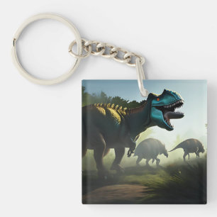 Porte-clefs Giganotosaurus Dinosaures Prowling, Clavier