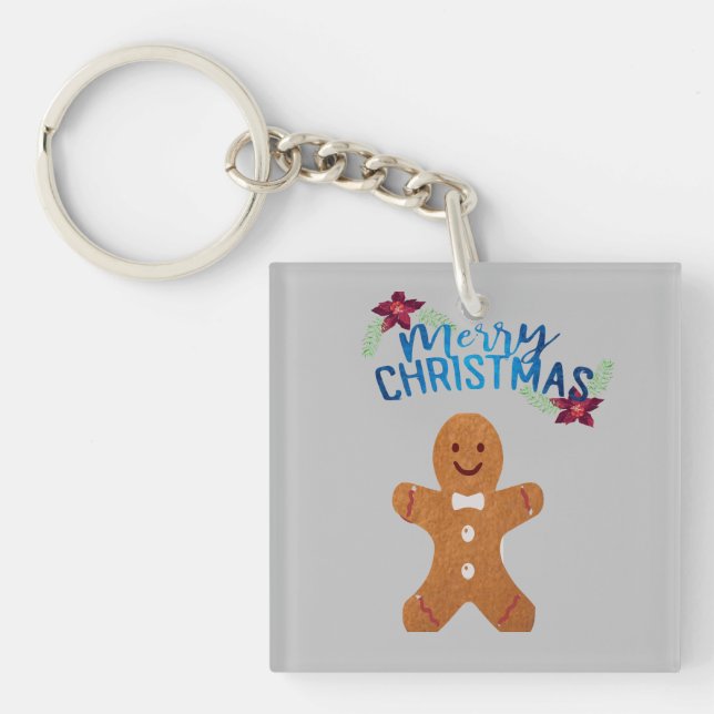 Porte-clefs Ginger pain man Keyring (Devant)