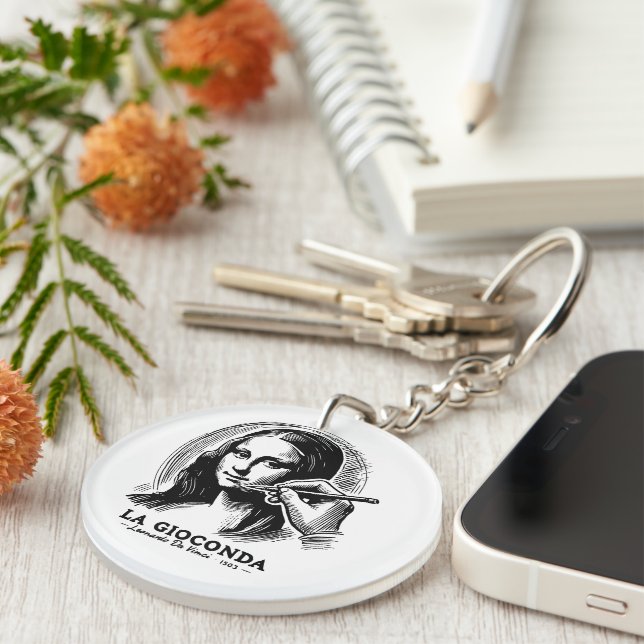 Porte-clefs Gioconda (Devant droit)