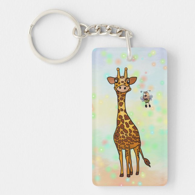 Porte-clefs Girafe  (Devant)