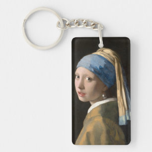 Porte-clefs Girl with the pearl earring - Johannes Vermeer