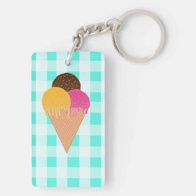 Porte-clefs Glace (Dos)