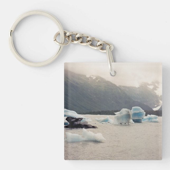 Porte-clefs Glace bleue (Devant)
