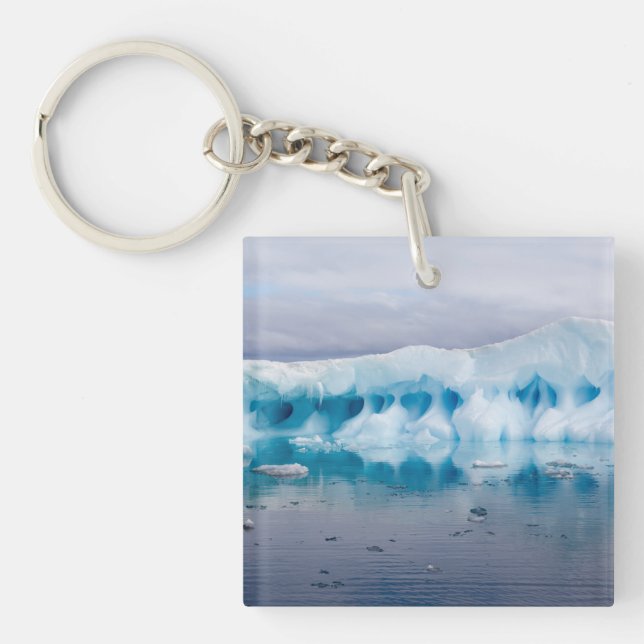 Porte-clefs Glace en Antarctique (Devant)