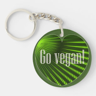 Porte-clefs Go Vegan