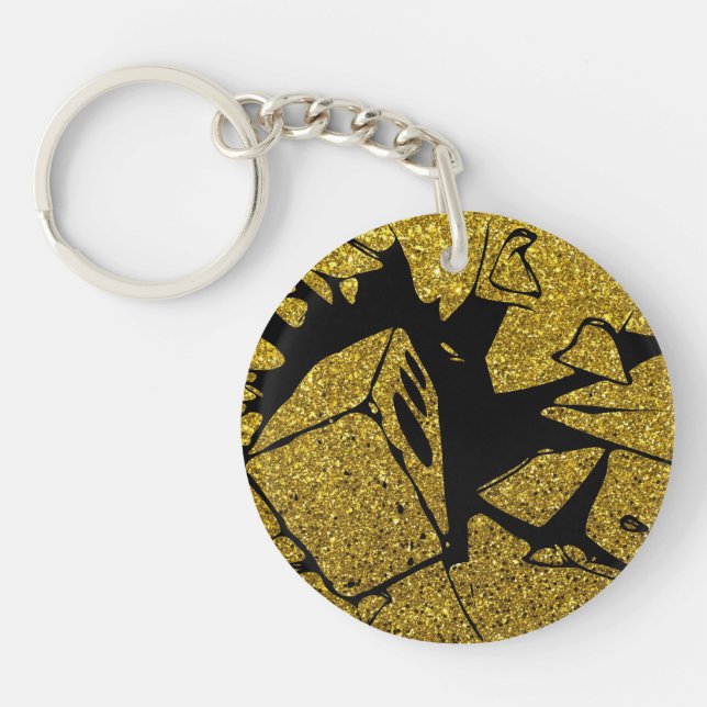 Porte-clefs Golden Brick Keychain (Devant)