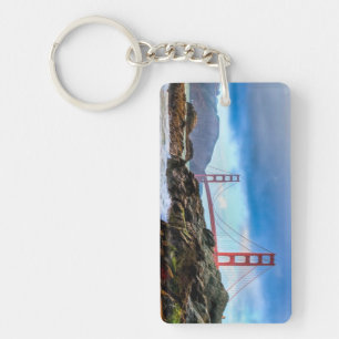 Porte-clefs Golden gate bridge au coucher du soleil