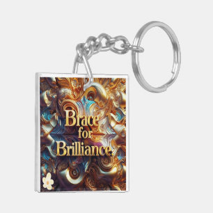 Porte-clefs "Golden Glow"