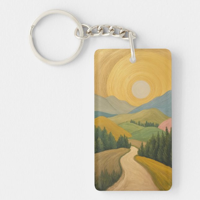 Porte-clefs Golden Horizon Trail (Devant)