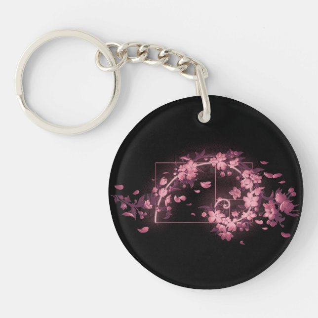 Porte-clefs Golden Sakura (Devant)