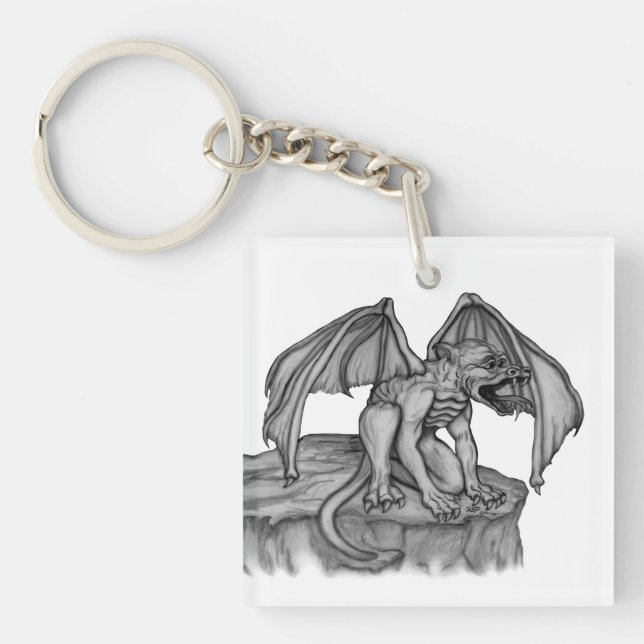 Porte-clefs Golem Gargoyle (Devant)