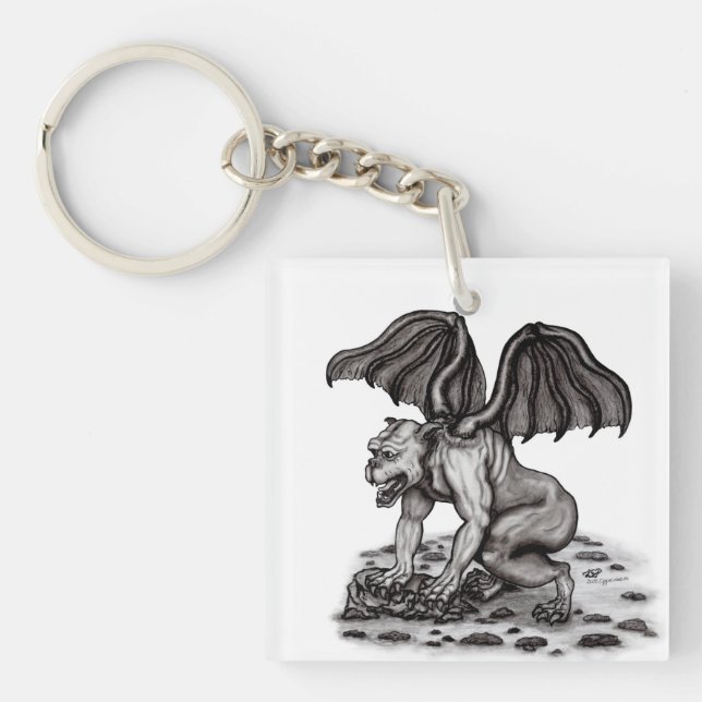 Porte-clefs Golem Gargoyle (Devant)