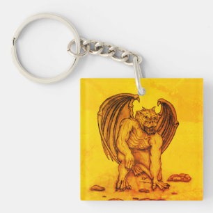 Porte-clefs Golem Gargoyle