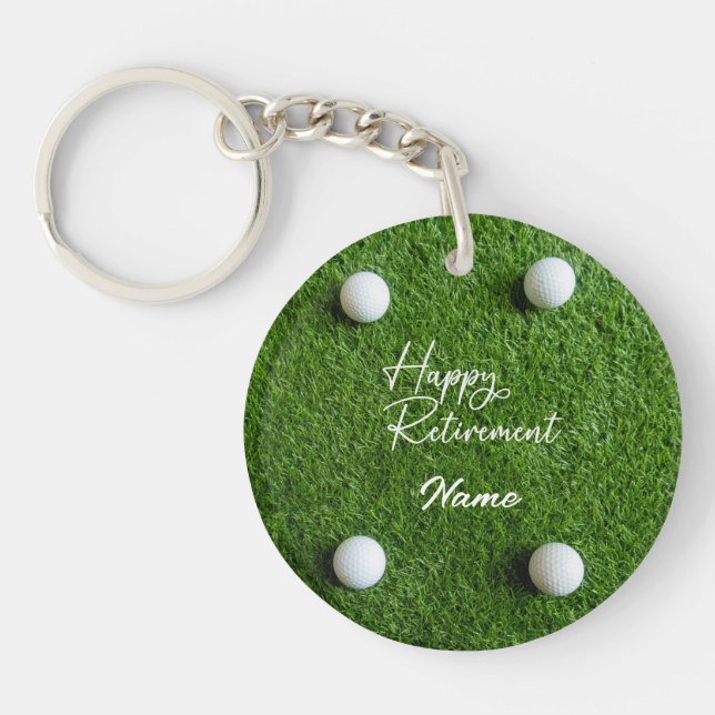 Porte-clefs Golf Bonne Retraite  (Devant)