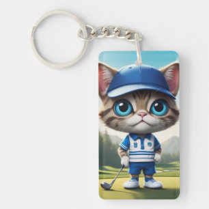 Porte-clefs Golf Cat