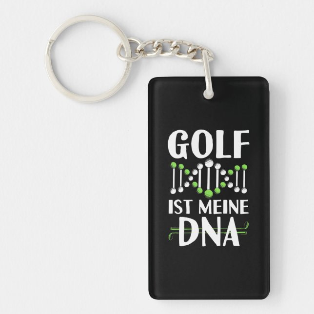 Porte-clefs Golf C'est mon ADN (Devant)