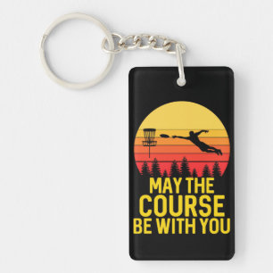 Porte-clefs Golf sur disque avec vous