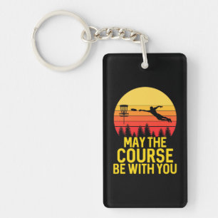 Porte-clefs Golf sur disque avec vous