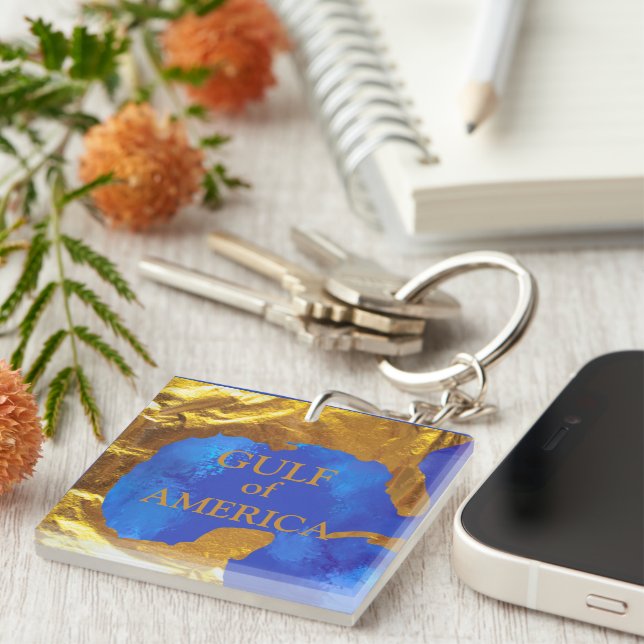 PORTE-CLEFS GOLFE D'AMÉRIQUE (Devant Droit)