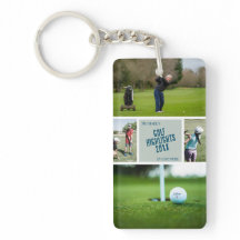 Golfing Photo Porte - clé golf cadeau