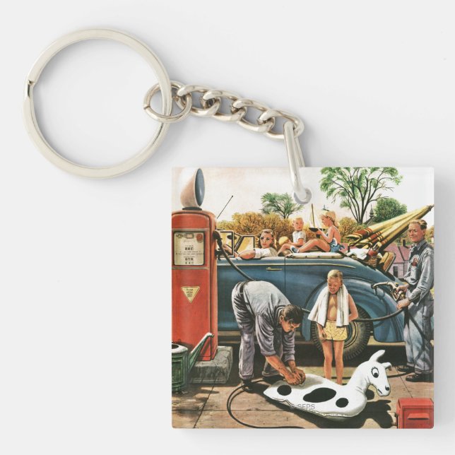 Porte-clefs Gonflage du jouet de plage (Devant)