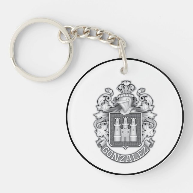 Porte-clefs  Gonzalez Family Crest Keychain (Devant)
