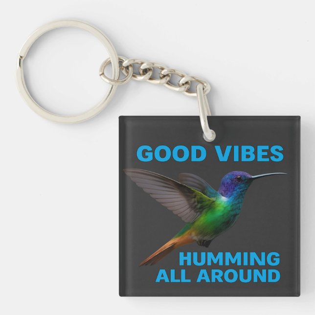 Porte-clefs Good Vibes - Humming All Around Edition (Devant)