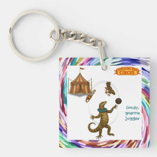 Porte-clefs Gordy, jongleur de goannas