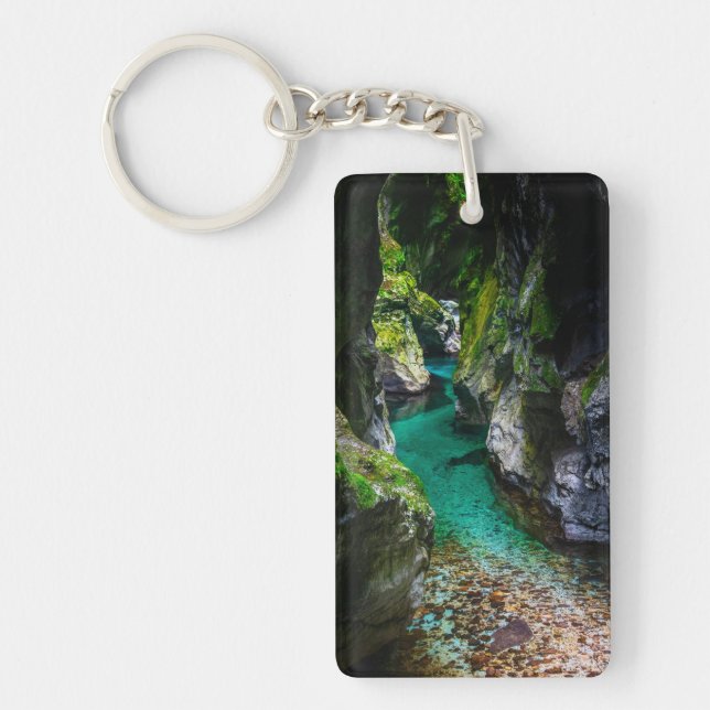 Porte-clefs gorge de Soca en Slovénie (Devant)