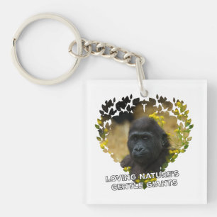 Porte-clefs Gorilla Baby - Les gentils géants de la nature